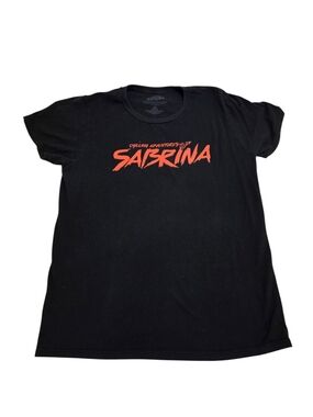 Chilling Adventures of Sabrina Black Graphic T-Shirt